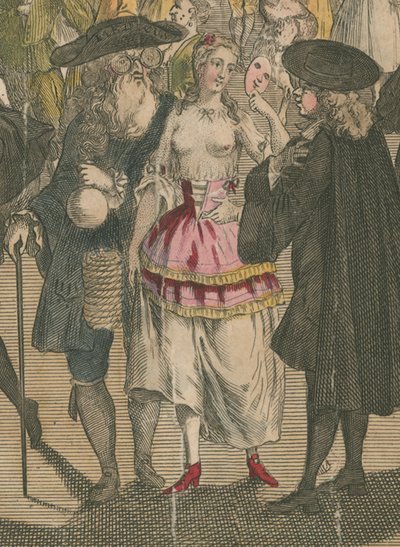 Ranelagh Gardens. Maskerade for den venetianske ambassadør, 1749 af English School