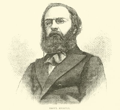 Raoul Rigault, maj 1871 af English School