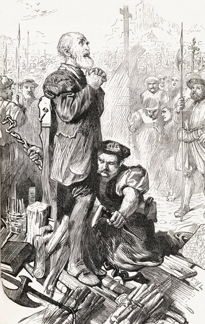 Rawlins White, ca.1865 (træsnit) af English School