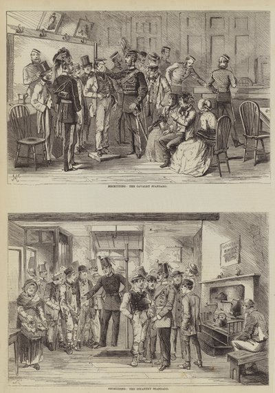 Rekruttering (gravering) af English School