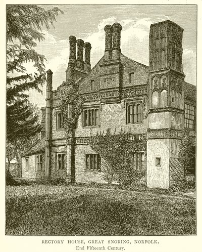 Rectory House, Great Snoring, Norfolk af English School