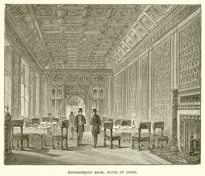 Forfriskningsrum, House of Lords af English School