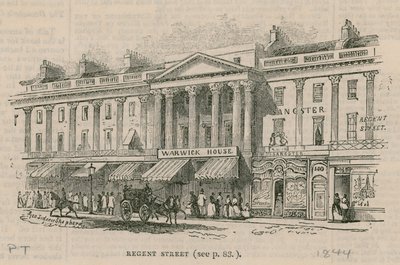 Regent Street, London, vestsiden af English School