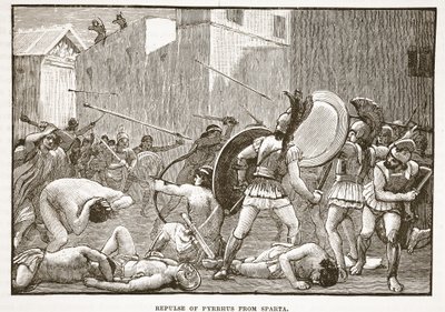 Afvisning af Pyrrhus fra Sparta af English School
