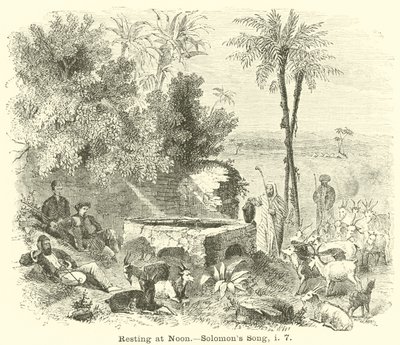 Hvile ved middagstid, Solomons sang, i, 7 af English School
