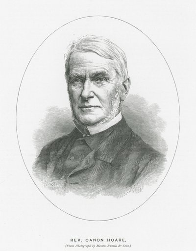 Pastor Hoare (litografi) af English School