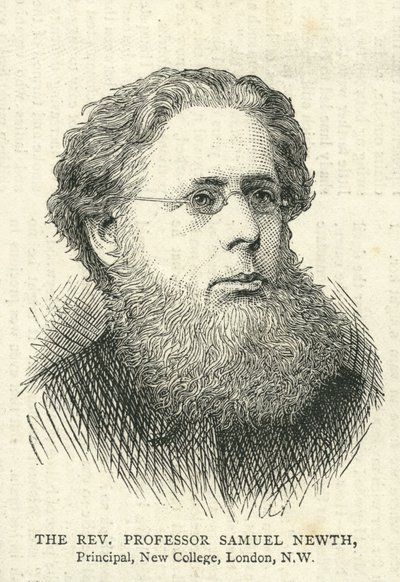 Rev Samuel Newth (1821–98), Illustration fra The Graphic 10. juli 1875 af English School