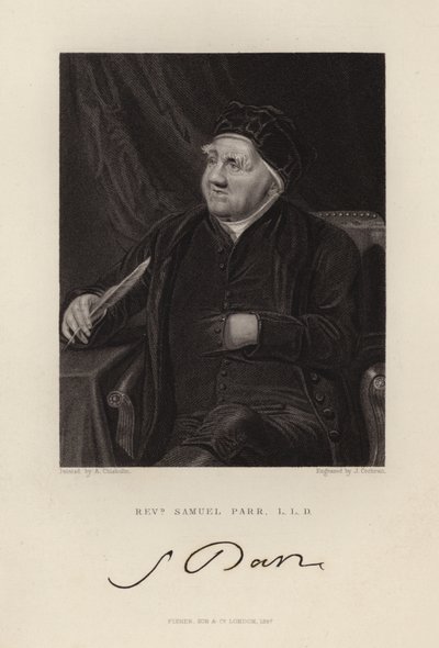 Pastor Samuel Parr af English School
