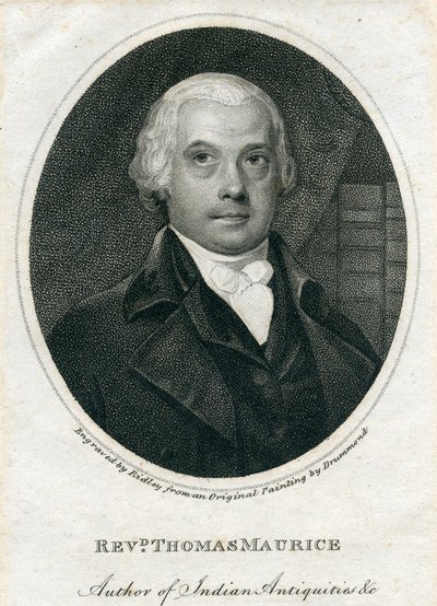 Pastor Thomas Maurice (1754-1824) (gravering) af English School