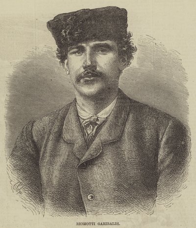 Ricciotti Garibaldi (gravering) af English School