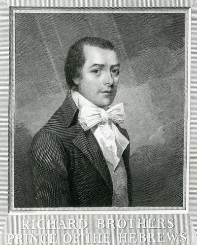 Richard Brothers (1757-1824) (Stich) von English School