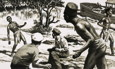 Richard Cliff og Charles Osborne indser, at de var under angreb af English School
