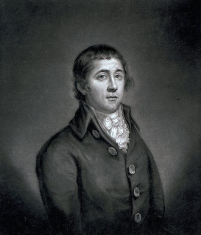 Richard Humphries, graveret af John Young, 1788 (mezzotint) af English School