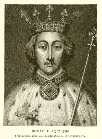 Richard II (1367-1399) af English School
