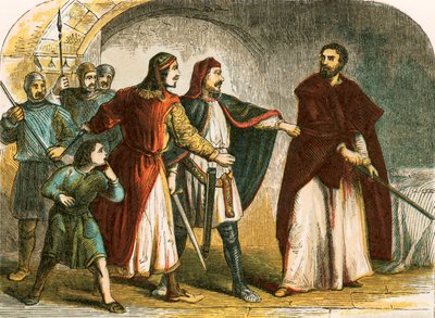 Richard I i fængsel af English School