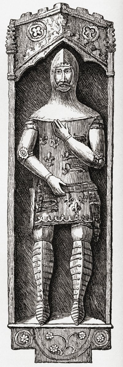 Richard Plantagenet, fra "A Short History of the English People" af J. R. Green, udgivet i 1893 af English School