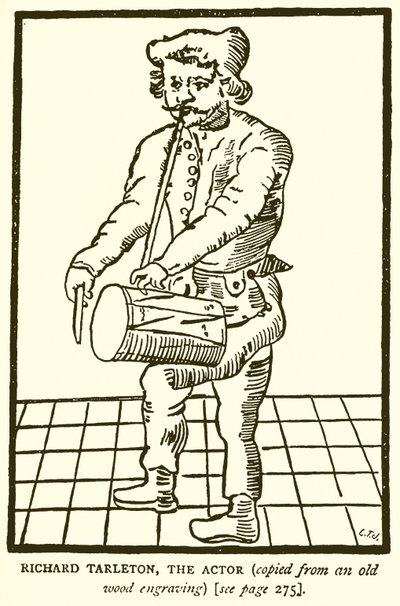 Richard Tarleton, skuespilleren af English School