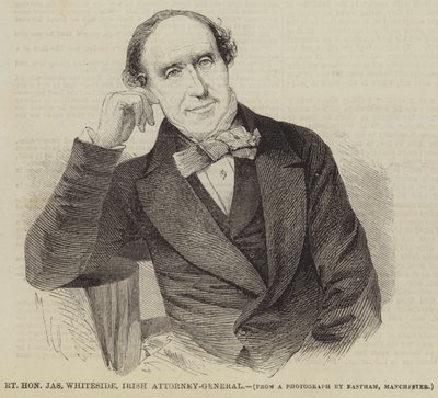 Der ehrenwerte Jas Whiteside, irischer Generalstaatsanwalt von English School