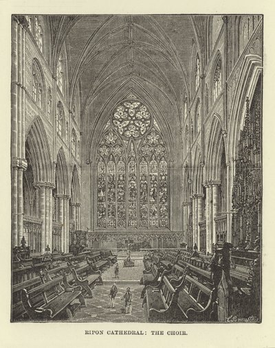 Ripon Katedral, Koret af English School