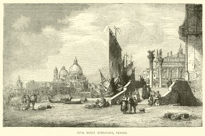 Riva Degli Schiavoni, Venice  af English School