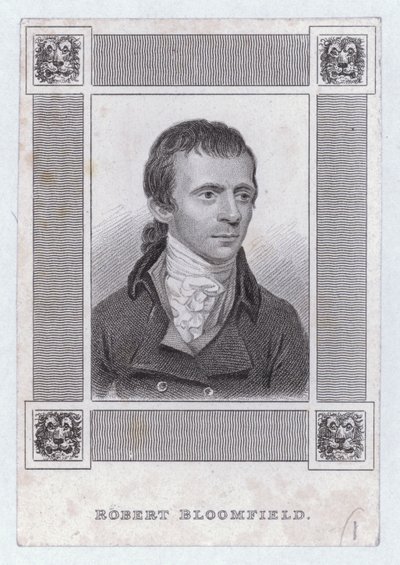 Robert Bloomfield, engelsk digter (gravering) af English School