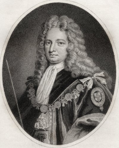 Robert Harley, graveret af Maddox, illustration fra 