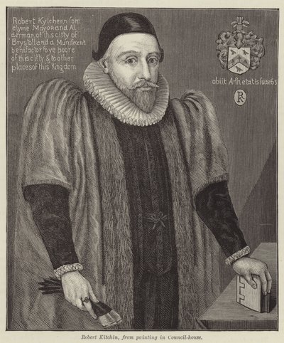 Robert Kitchin (gravering) af English School