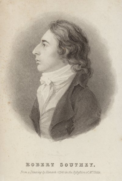 Robert Southey, englischer Dichter von English School