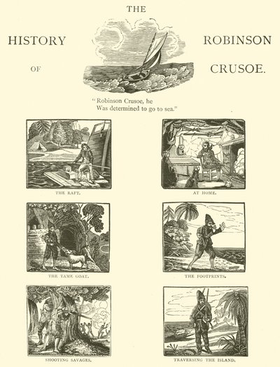 Robinson Crusoe af English School