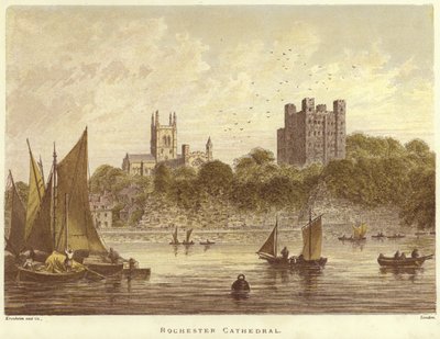 Rochester Cathedral i Rochester af English School