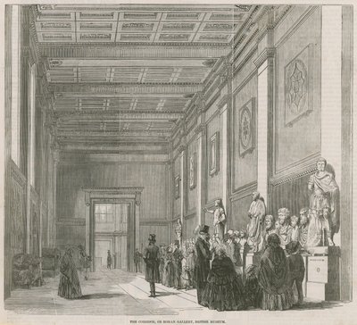 Roman Gallery i British Museum af English School
