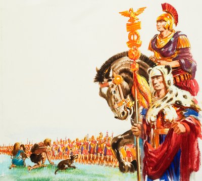 romersk hær i Storbritannien af English School