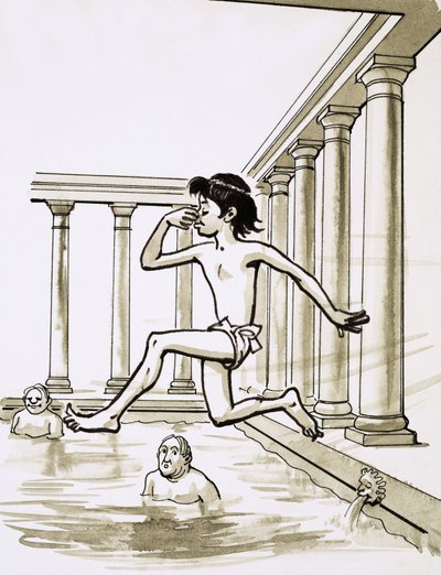 romerske bade af English School