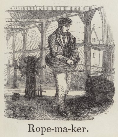 Rebmager (gravering) af English School
