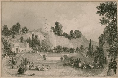 Rosherville Gardens, The Italian Garden, Gravesend af English School