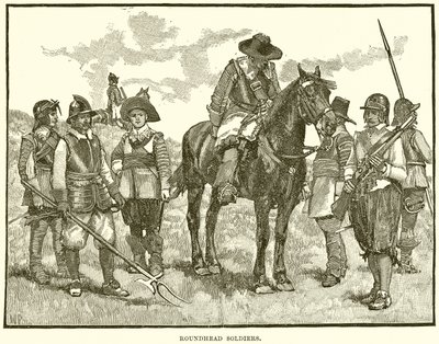 Rundhovedet soldater af English School