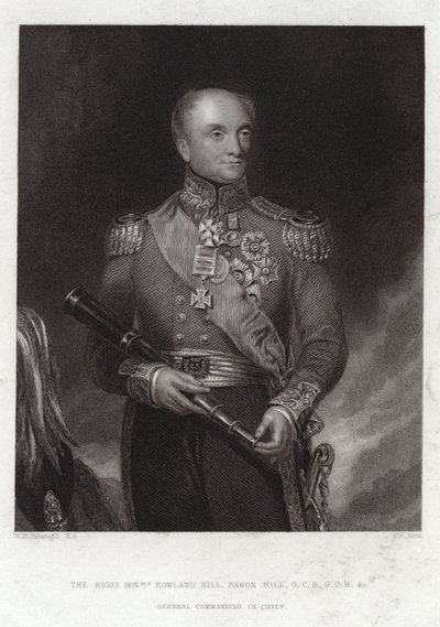 Rowland Hill, 1st Viscount Hill, britisk general af English School