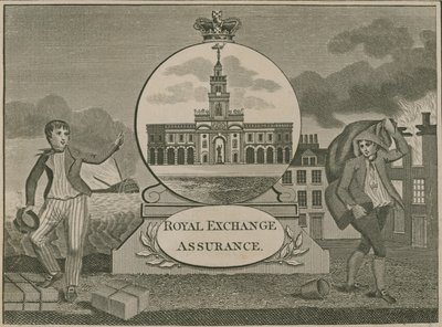 Royal Exchange Assurance, London af English School