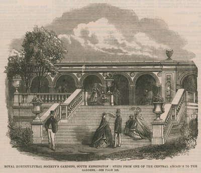 Royal Horticultural Society haver, South Kensington af English School