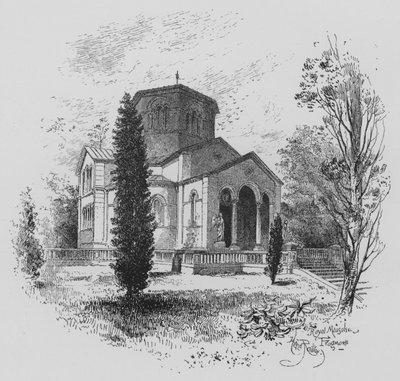 Royal Mausoleum, Frogmore (gravering) af English School