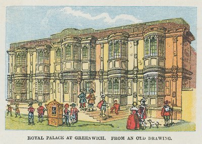Royal Palace i Greenwich af English School