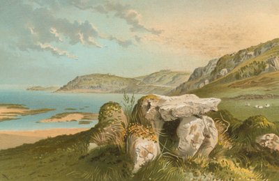 Rozel Bay og Druidical Remains - Jersey af English School