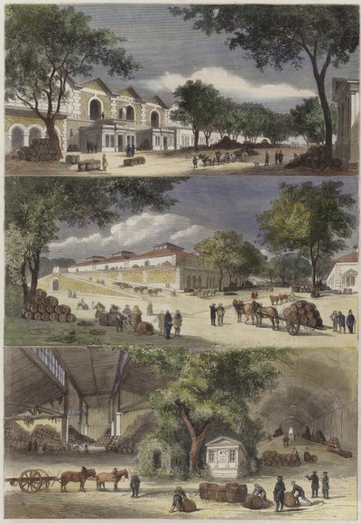 Gaderne i Languedoc og Cote DOr af English School