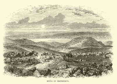 Ruiner af Machaerus af English School