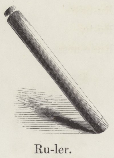 Lineal (gravering) af English School