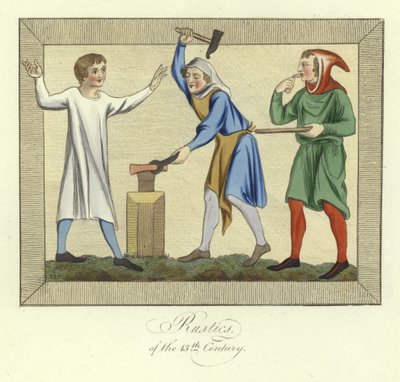 Rustik fra det 13. århundrede af English School