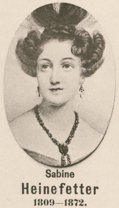 Sabine Heinefetter (gravering) af English School