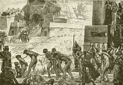 At ofre menneskelige ofre til Baal af English School