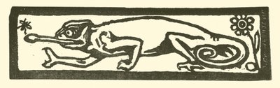 Salamander (træsnit) af English School