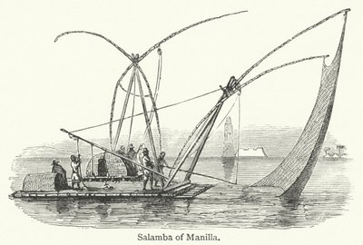 Salamba af Manilla (gravering) af English School